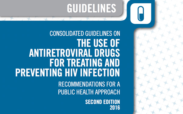 The drafting of HIV guidelines by Ministry of Health, Uganda comes after WHO released new consolidated HIV in June 2016